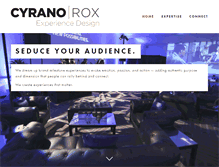 Tablet Screenshot of cyranorox.com